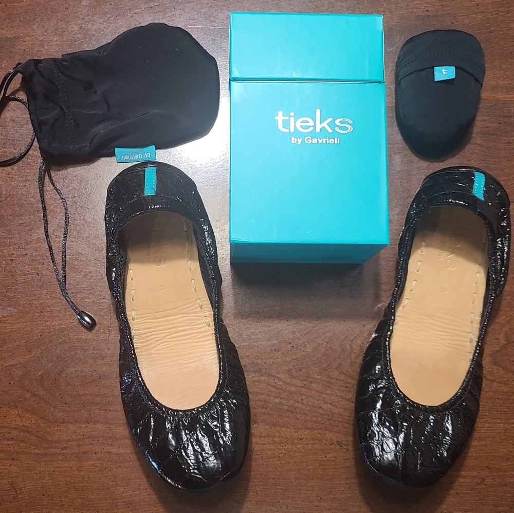 Tieks Obsidian Shoes